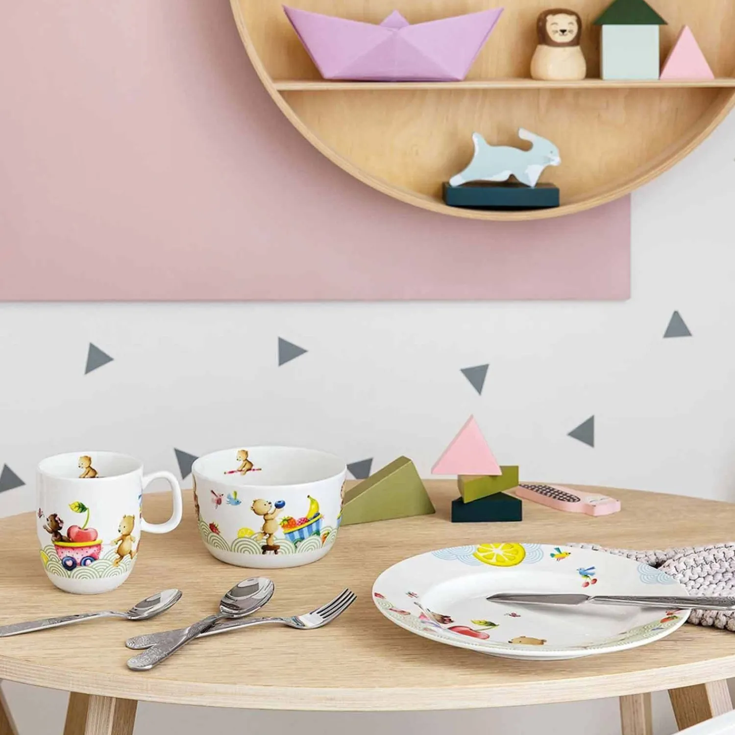 Villeroy & Boch Kinderbestek 4-Dlg Hongerig Als Een Beer