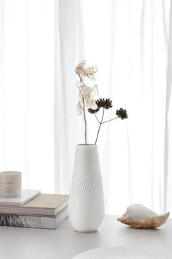 Villeroy & Boch Vaas Carre Lang Manufacture Collier Blanc