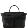 Violet Hamden Essential Bag Dames Handtas/Laptoptas Kunstleer - Zwart
