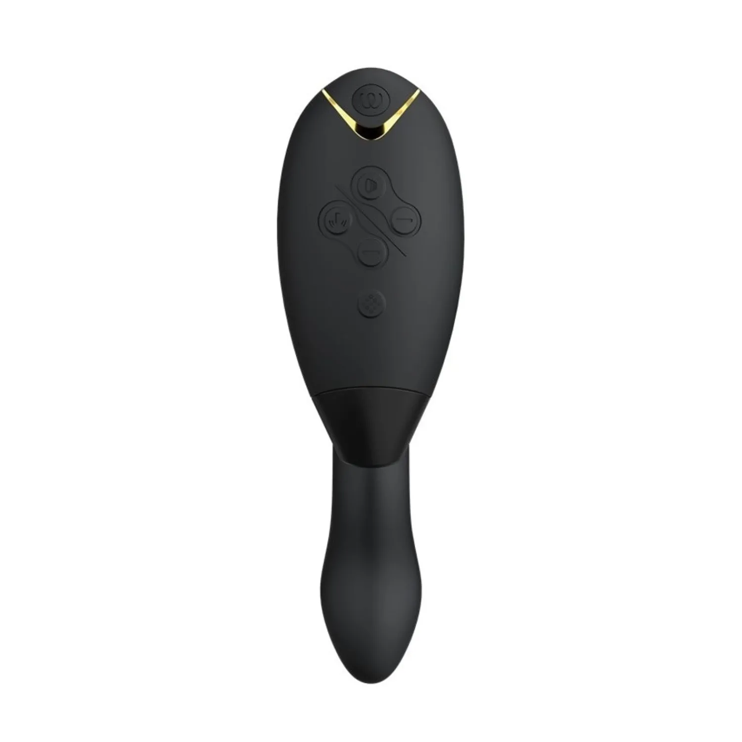 Womanizer Black Luxurioser Dual Stimulator Mit Pleasure Air Technologie Fur Die Klitoris Und Vibration Fur Den G-Punkt